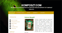 Desktop Screenshot of komposzt.com